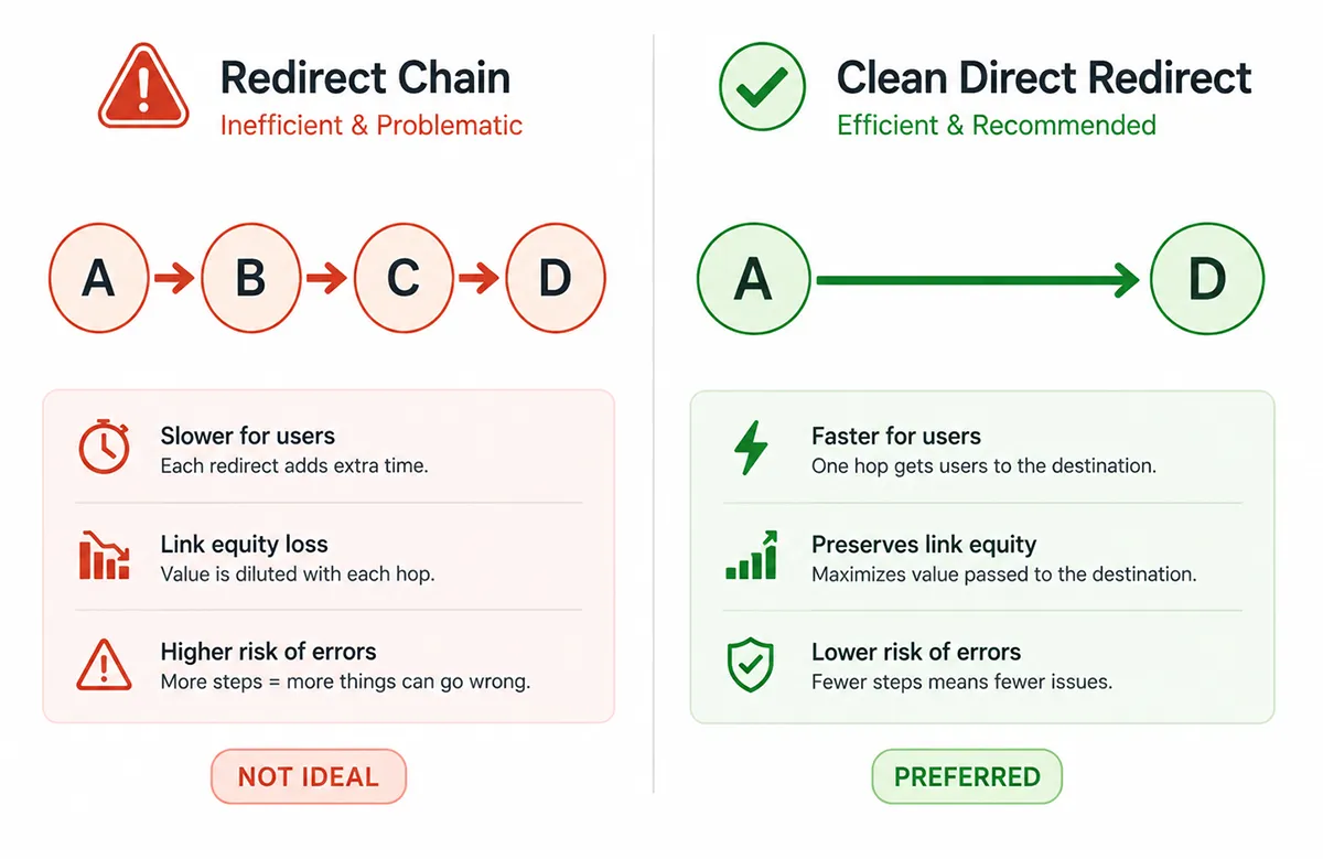Redirect Chain Graphic